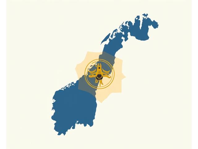 Illustrasjon av et sertifikat med droneikon og et kart over Norge
