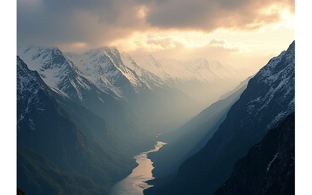 Forhåndsvisning av 'Fjellandskap i Skiftende Lys', kommende utstilling