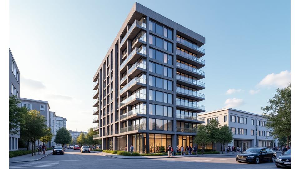 Oslo bybildet fra bakkenivå