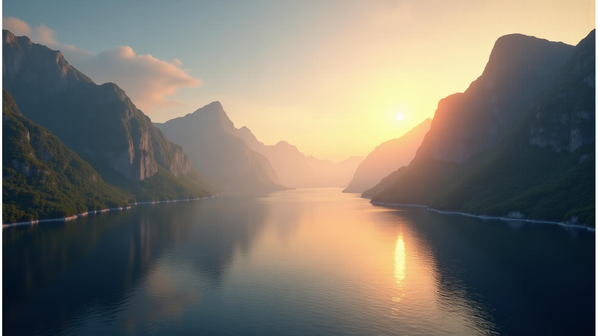 Fantastiske norske landskapsbilder for kunst og interiør