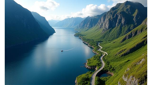 Dronefotografering av eiendom og landskap