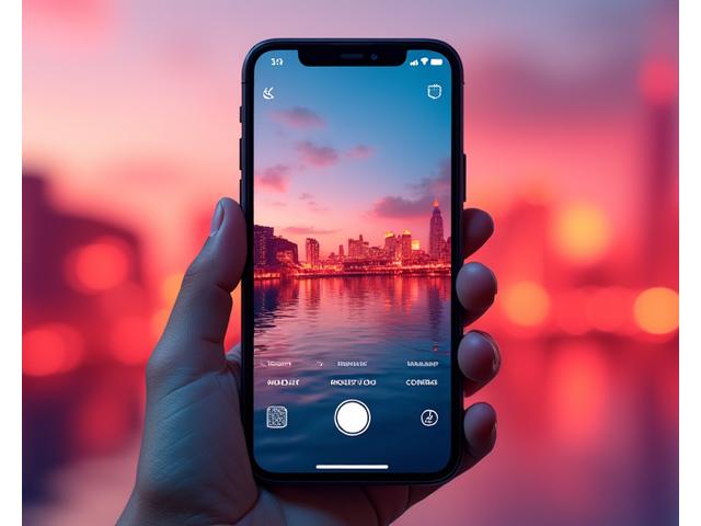 Skjermbilde av Instagram Reels med levende visuelle effekter og tekstoverlay